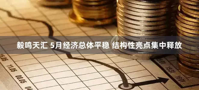 毅鸣天汇 5月经济总体平稳 结构性亮点集中释放